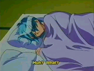 Gee, I wonder why Mikael is all tuckered out? Muahahaha...