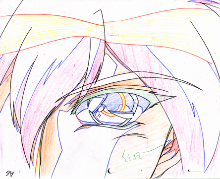 Raphael is a lucky anime character in that he actually has *pupils*